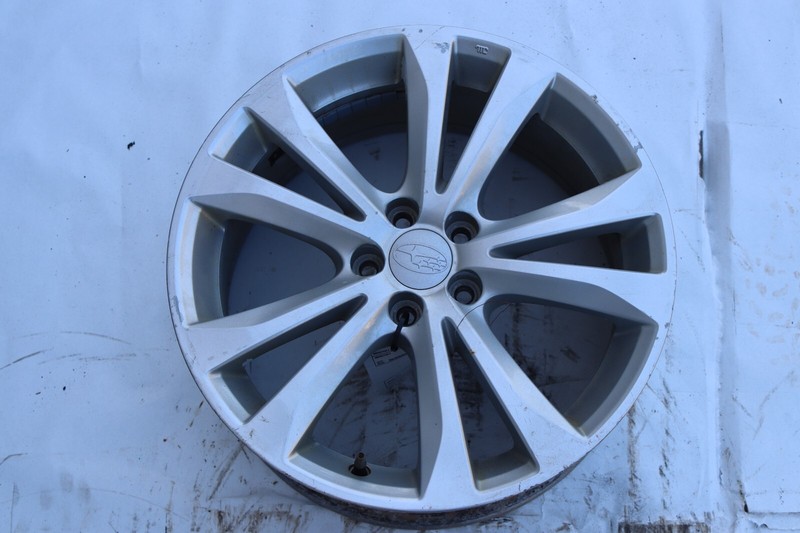 2008-2011 SUBARU IMPREZA WHEEL RIM R17 17X7.5 ET48 5 DOUBLE SPOKE ALLOY OEM