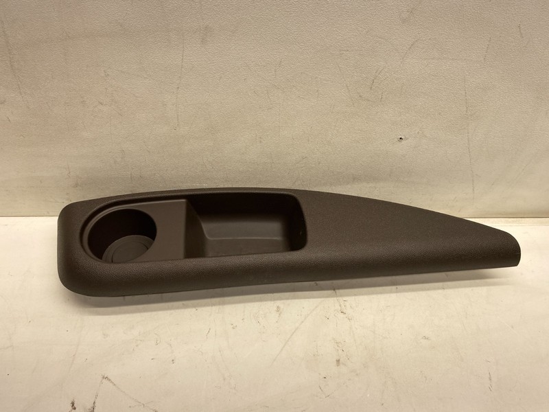 2013-2017 BUICK ENCLAVE RIGHT REAR 3RD ROW STORAGE COMPARTMENT CUP HOLDER BROWN