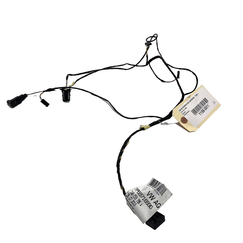 2016 Porsche Cayenne Rear Right or Left Door Wire Plug Harness Loom Cable OEM