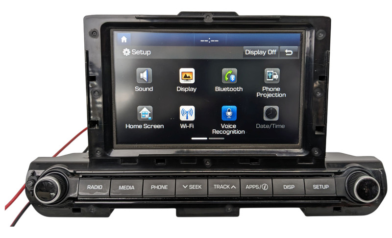 2018 Hyundai Elantra - Radio Receiver Touch Screen 96160-F2101UAT TESTED