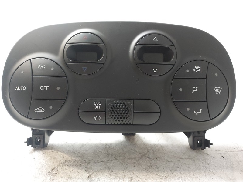 2012–2017 Fiat 500 1.4L Climate Control Dash Switch P1RU55JXWAE Black OEM