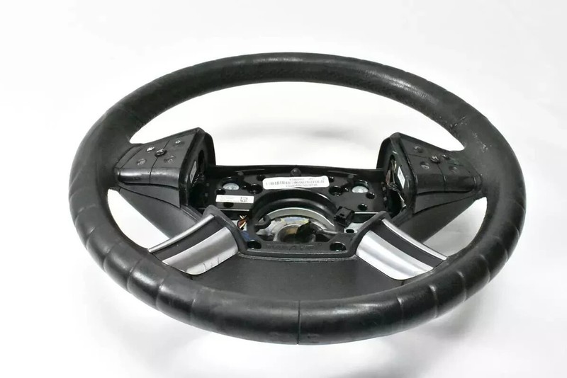 06-09 Mercedes X164 GL450 ML550 Steering Wheel Assembly Black A1644600803 OEM