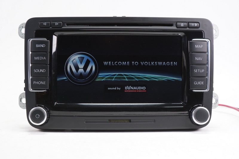 VOLKSWAGEN EOS PASSATRadio Navigation Unit AM-FM Tuner CD OEM 2010 - 2015