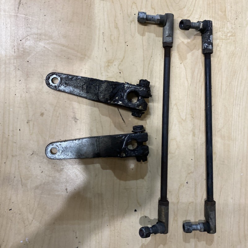 1974 VintageSnowmobile Coleman Skiroule RTX 440 Rod Ends Spindle Arms