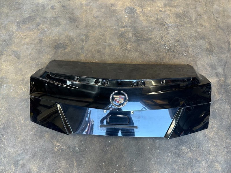 13-18 Cadillac ATS Sedan REAR TRUNK LID Black GBA OEM