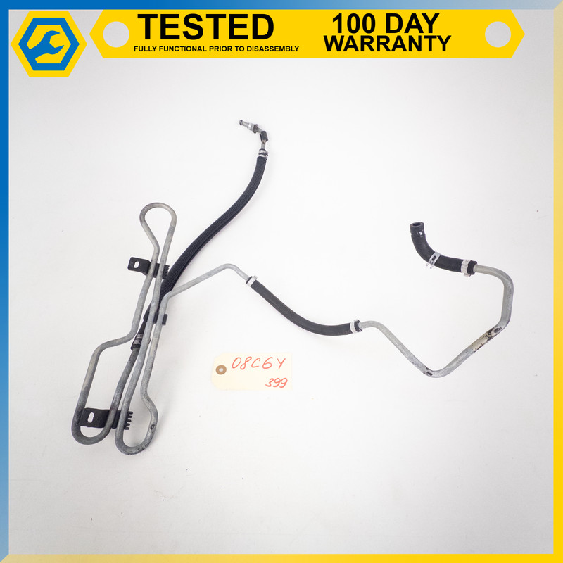 05-13 CHEVROLET CORVETTE C6 POWER STEERING PRESSURE COOLER LINE HOSE OEM