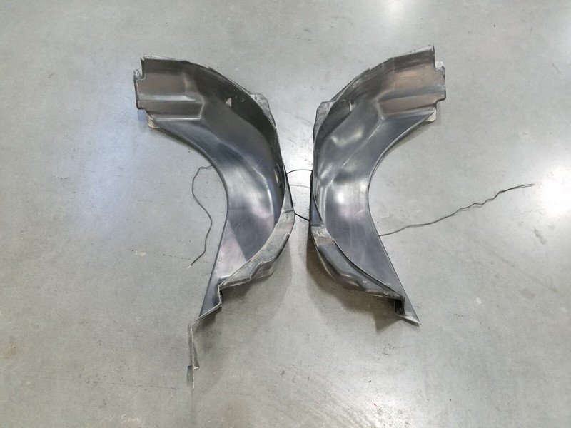 2004 Jeep Wrangler TJ Rubicon 4x4 Rear Wheel Well Fender Liners #2410 Q5