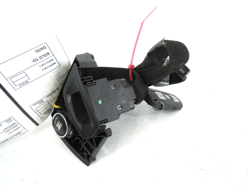 2007-2013 BMW X5 Ignition Start Stop Control Switch W/ Key Fob OEM
