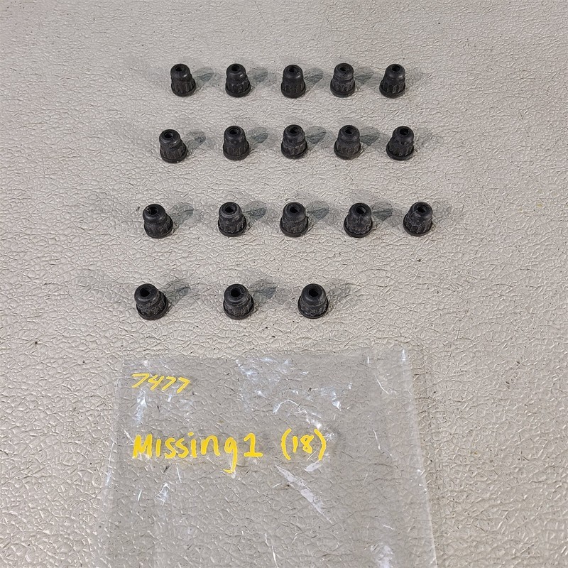 94-04 Mustang Convertible Top Mounting Hardware Nuts (18) Aa7477