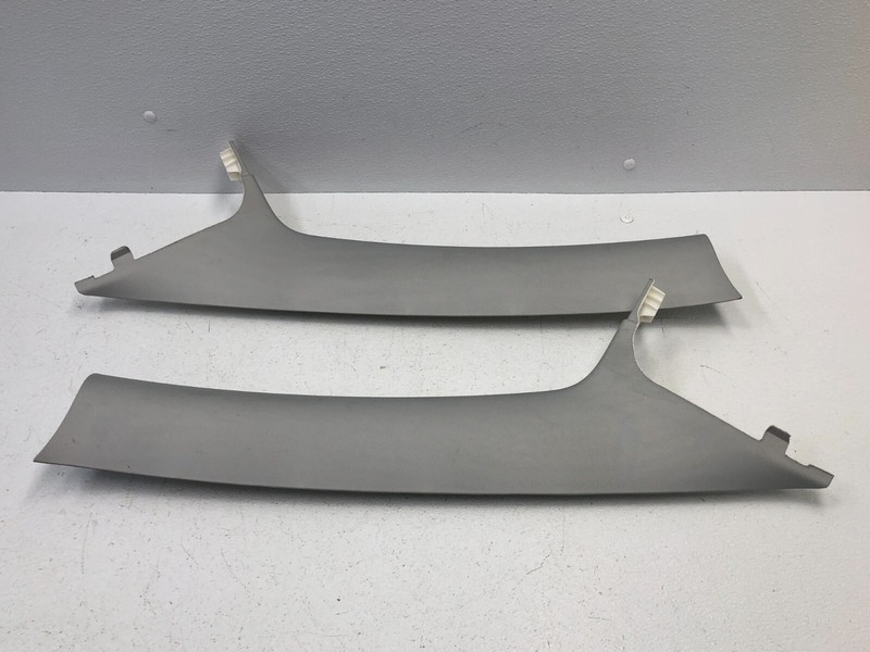 2017-2023 Tesla Model 3 Front Left & Right A Pillar Trim Panel Set Gray 1493 OEM