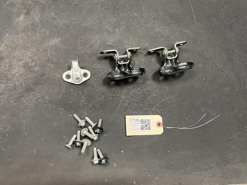 13PC Rear Right Door Hinges w/ Striker & Bolts 2019 Chevrolet Sonic 2012 - 2020
