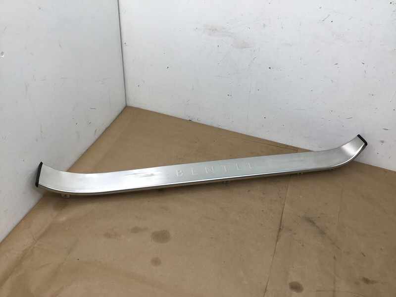 Bentley Continental GT Front Right Panel Sill Scuff Plate Chrome Trim 03-10 :Y