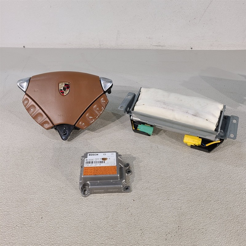 2005 Porsche Cayenne Driver Passenger Air Bag Set Airbags Set With Module Aa7483