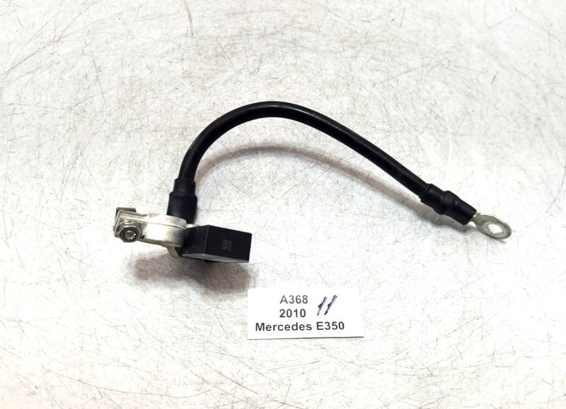 ✅08-20 OEM Mercedes W212 E350 C350 SL550 Negative Battery Terminal Cable Harness