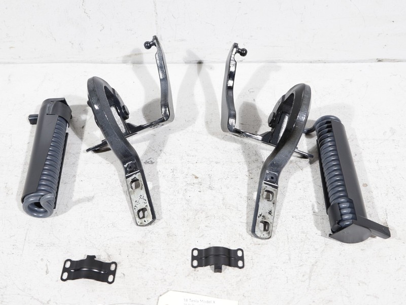 16-20 TESLA MODEL X REAR LEFT HINGE SPRING DOOR FALCON SET OF 6 BLACK OEM π