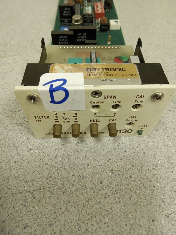 DAYTRONIC 9130, 2880, 73326, 73277, 73254 LVDT Conditioner