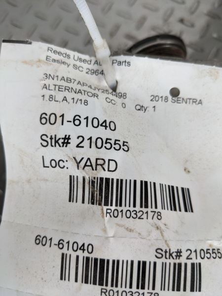 Alternator Fits 13-19 SENTRA 1032178
