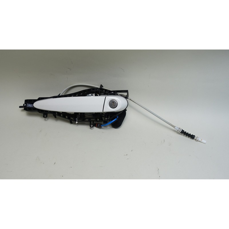 14-20 BMW F32 4-Series F82 F33 2dr Left Exterior Outside Door Handle White OEM