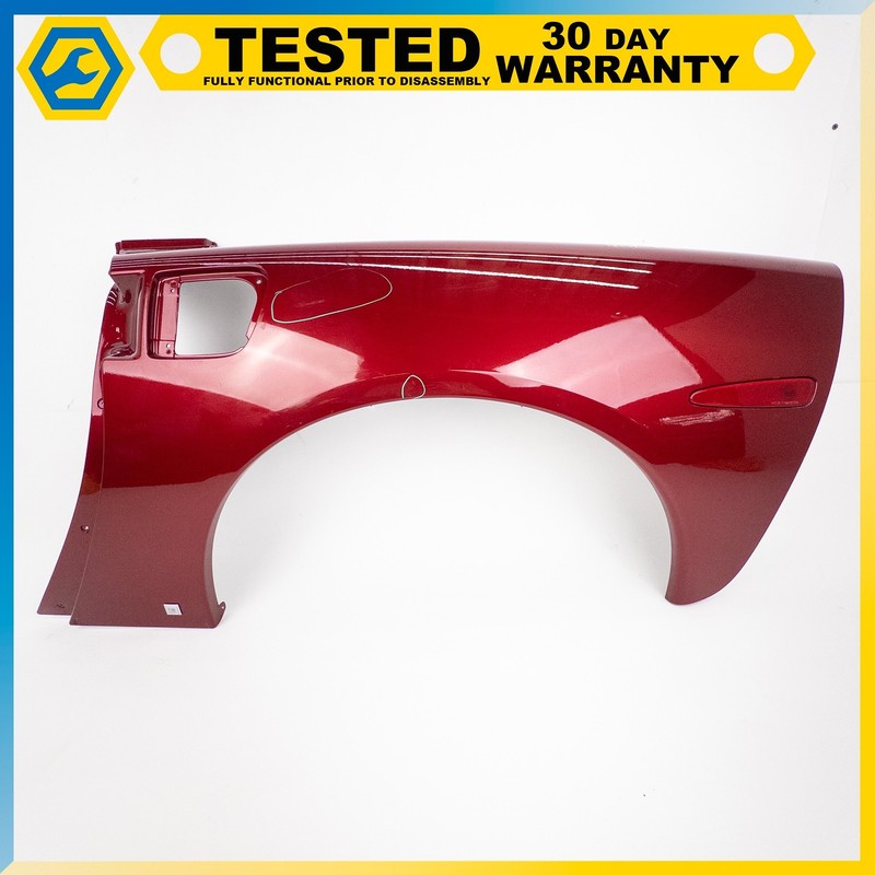 05-13 CHEVROLET CORVETTE C6 REAR LEFT OUTER QUARTER PANEL SUPPORT RED OEM