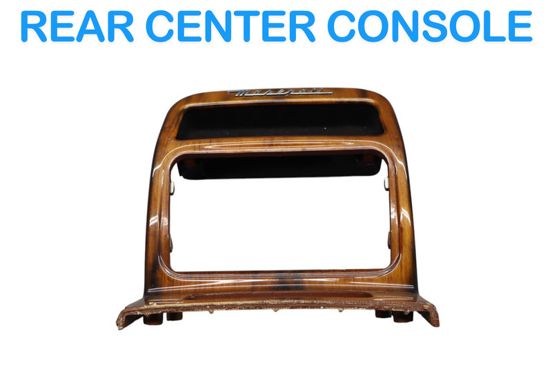03-13 Maserati Quattroporte M139 Rear Center Console A/C Control Trim Bezel OEM