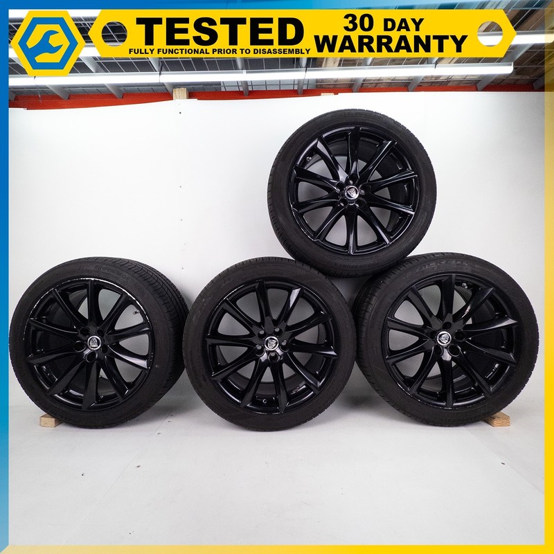 10-19 JAGUAR XJ R19 WHEELS RIM RIMS TIRE SET OF 4 OEM