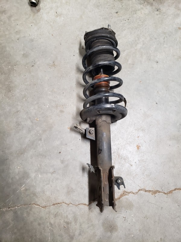 14-19 Ford Fiesta Front Strut Assembly Right Passenger Side OEM D2BZ18124B