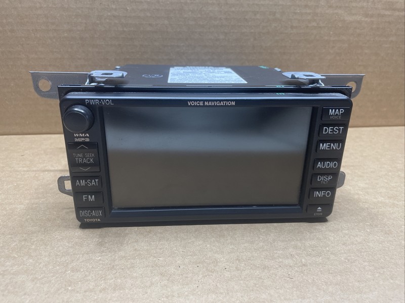 2009-2012 Toyota Corolla Matrix Rav-4 Tundra GPS VOICE NAVIGATION SYSTEM OE