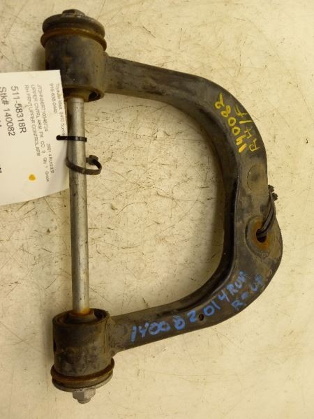 96-02 TOYOTA 4RUNNER SR5 3.4L 4WD AT PASSENGER FRONT UPPER CONTROL ARM ASSEMBLY