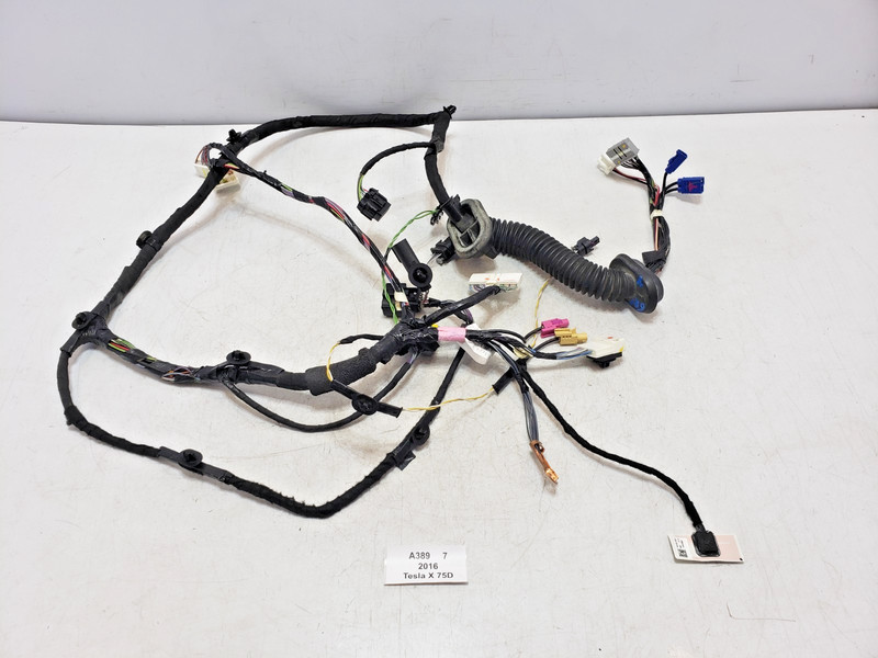 ✅ 2016-2020 OEM Tesla Model X Front Right Passenger Door Wire Wiring Harness