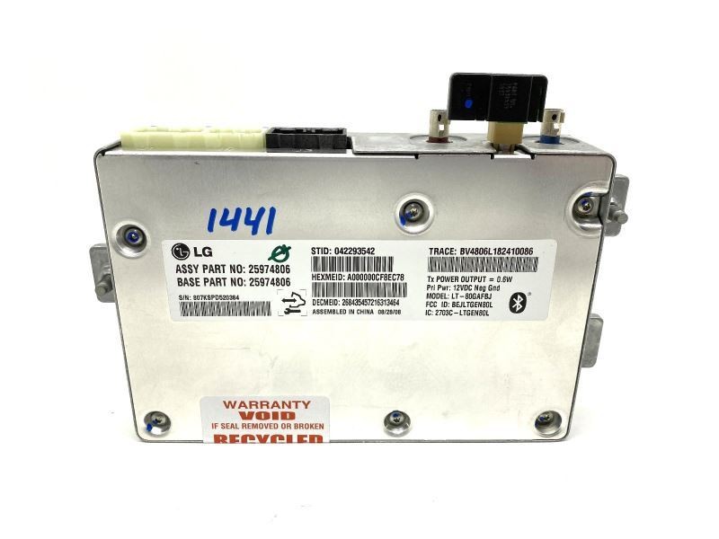 OnStar Communication Control Module 25974806 Fits 2009 Buick Lucerne 80418