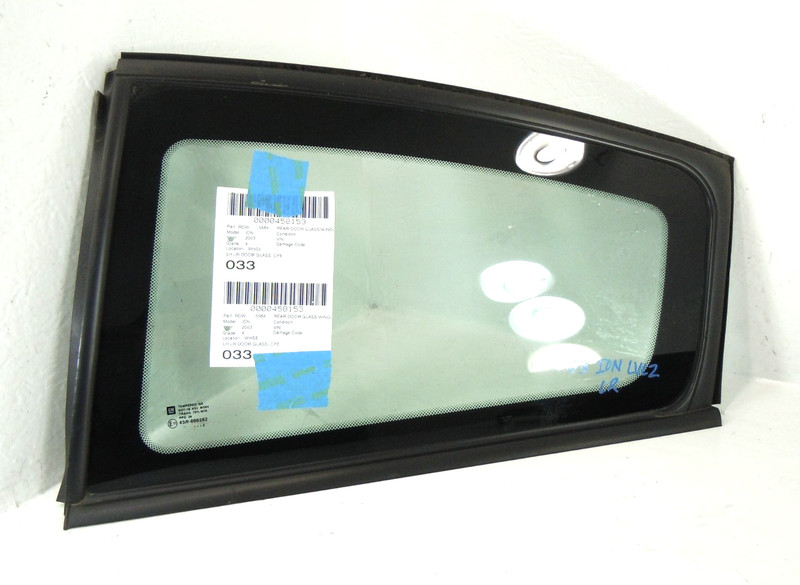 2003-2007 Saturn Ion Coupe Rear Door Window Glass Driver Left OEM