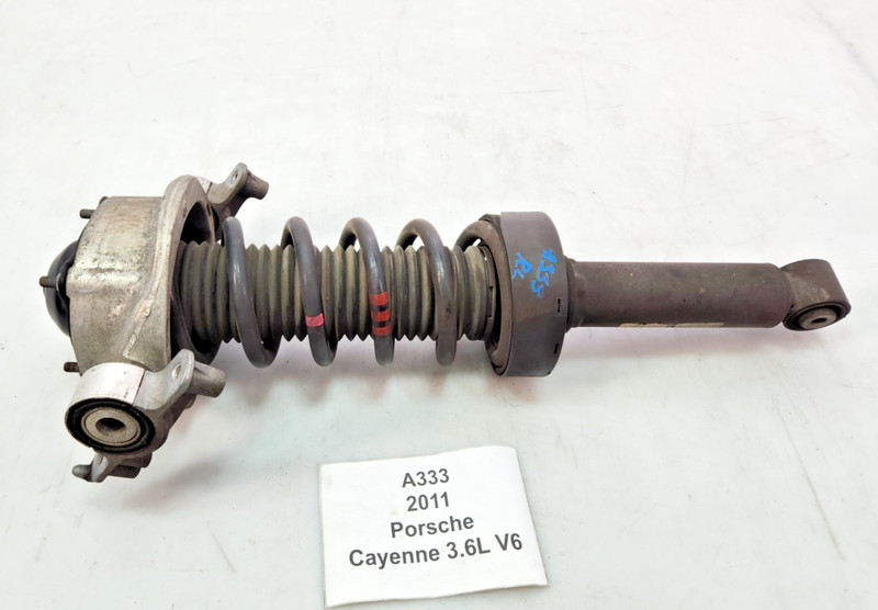 ✅ 11-18 OEM Porsche Cayenne S 958 Rear Left Driver Side Suspension Shock Strut