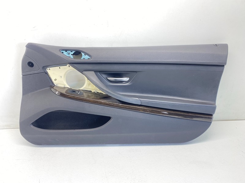 12-18 BMW F12 F13 640 650 Front Right Passenger Door Panel Leather Black OEM✅