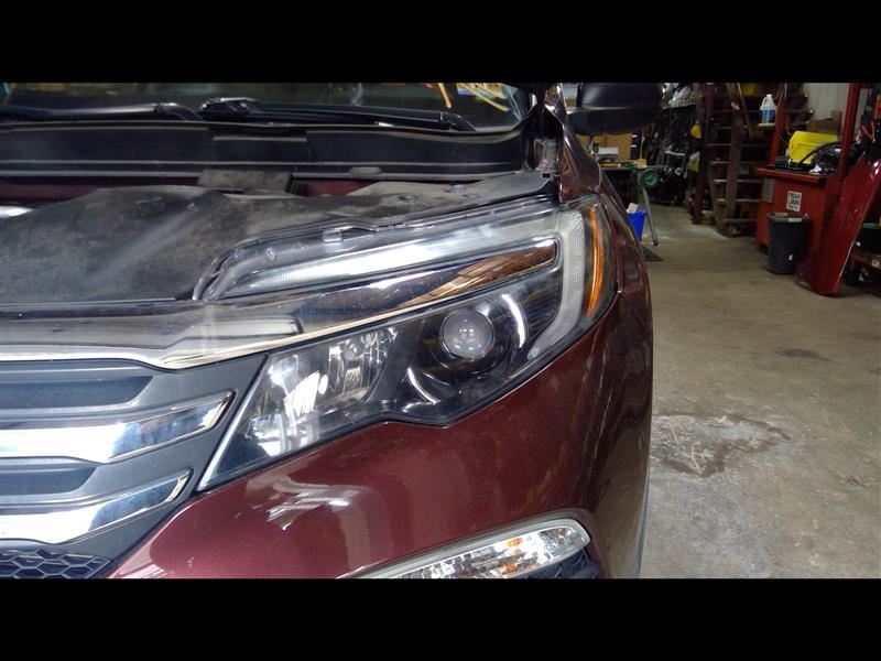 Driver Headlight Projector With LED Accent Fits 17-20 RIDGELINE 1437132