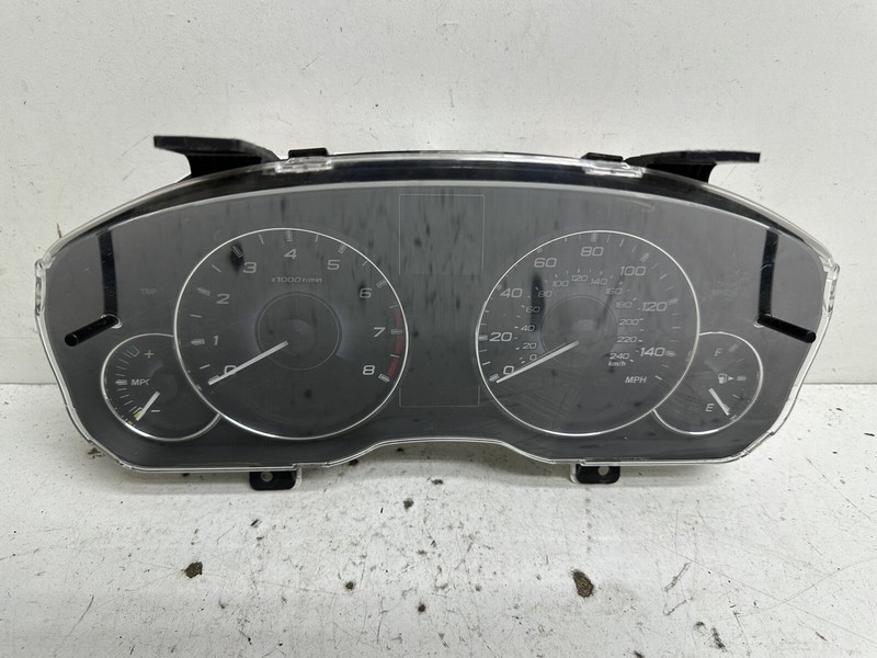 2010 Subaru Legacy 2.5L SDN & SW Cluster Speedometer tach gauges panel oem