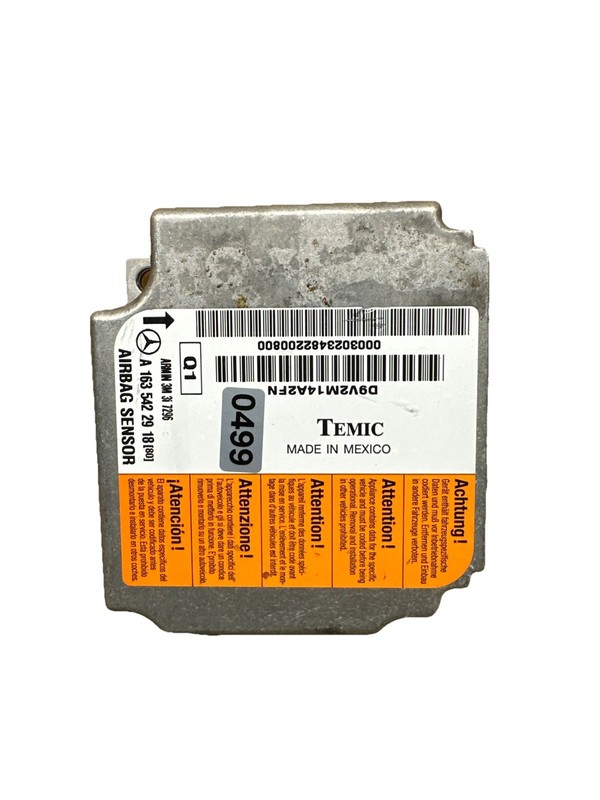 ✅ 02-05 Mercedes ML350 ML500 ML55 Body Control Module 1635422918 OEM✅