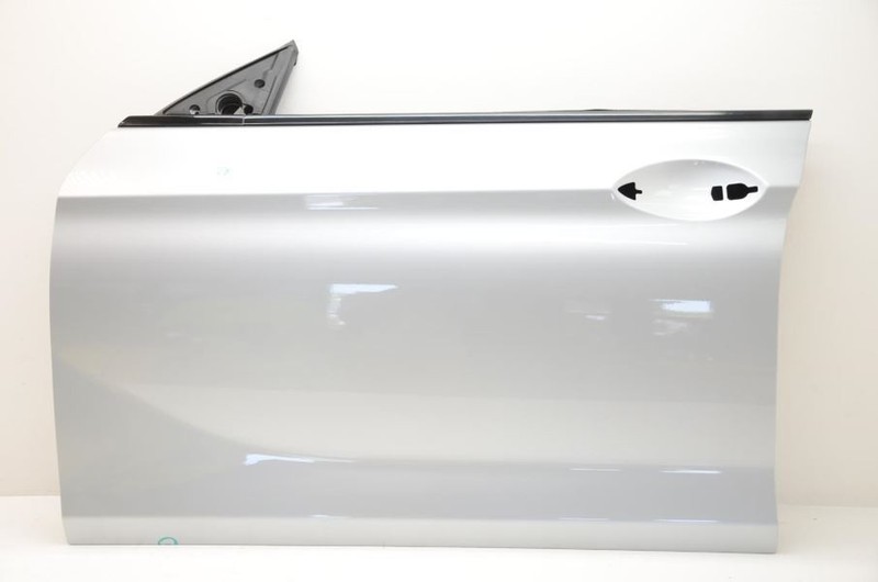 2013-2019 BMW 640I Gran Coupe Silver Driver Left Front Door Shell Assembly