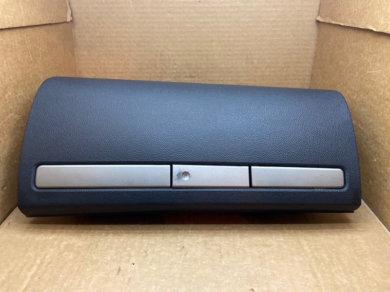 2007-2013 Silverado Sierra Upper Glove Box Black Silver Dash Insert Storage