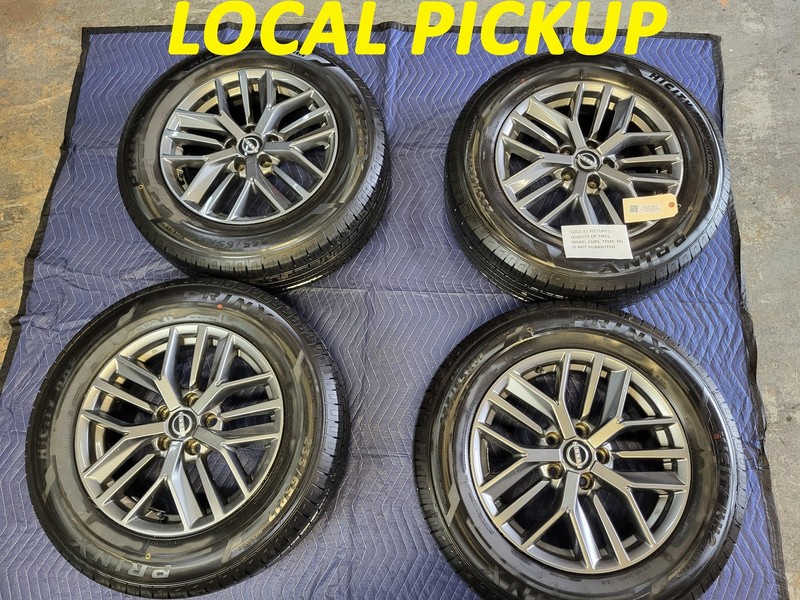 Used Oem Nissan Wheel Rim SET of 4 for 2021-2025 Rogue 235/65R17 17x7.5