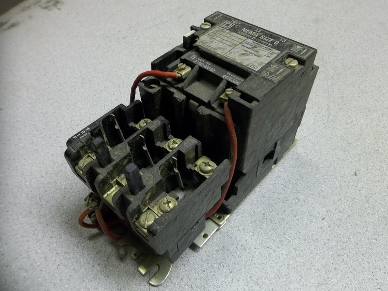 Square D 31041-400-60 Nema size 0 Coil Class 8536 Type SBG2 Starter