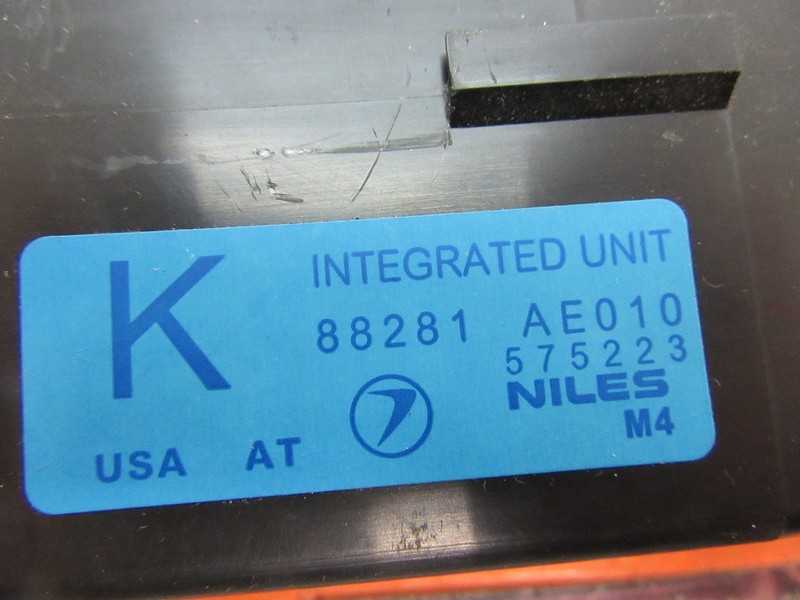 COMPUTER THEFT LOCKING SECURITY INTEGRATED UNIT K AT for SUBARU LEGACY BAJA 03 4