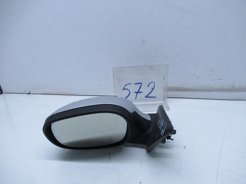 09-11 BMW E90 E91 3 SERIES FRONT LEFT DRIVER DOOR SIDE VIEW MIRROR SILVER OEM