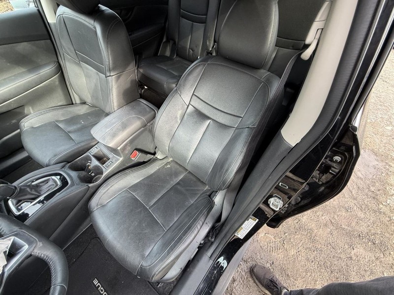 2017-2018 Nissan Rogue Left Driver Front Seat Power Heated Memory Leather Black