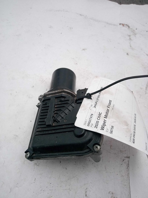 2020 Honda Civic Wiper Motor OEM 76505TBAA02 Blue 35K Miles, Fast Shipping