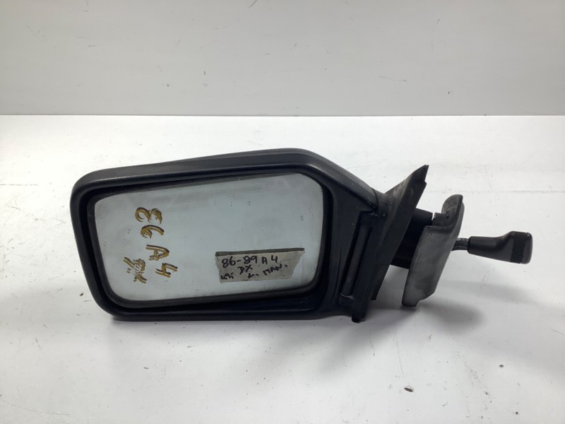 86-89 Honda Accord DX 4DR Black Left Driver Side Door Mirror 76250-SE3-A01 OEM