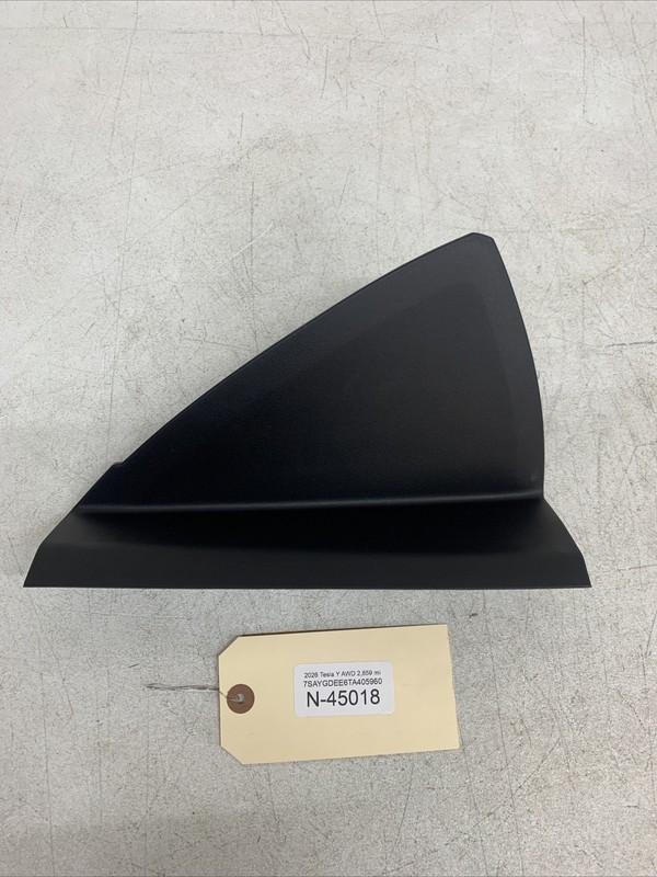 2026 Tesla Y Passenger Side Instrument Panel End Cap RH 1939111-50-C 45018 B98