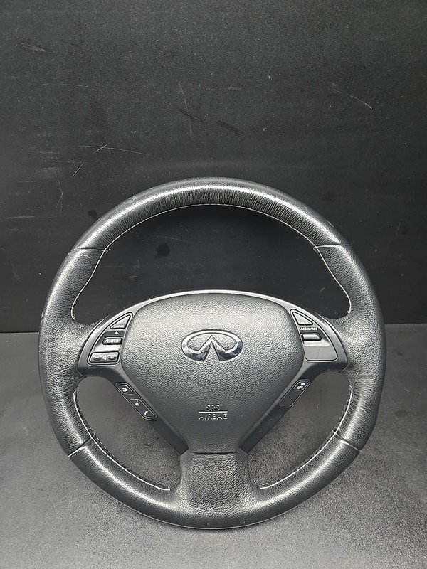 2009-2015 Infiniti Q60 G37 Convertible Steering Wheel Assembly OEM