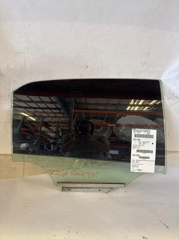Rear Door Glass/window TOYOTA COROLLA Right 09 10 11 12 13