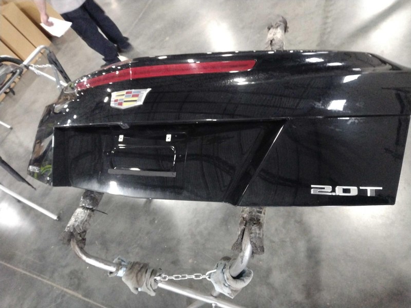 2015 Cadillac ATS Deck Lid Trunk Lid Black OEM Good Condition 2DR Coupe