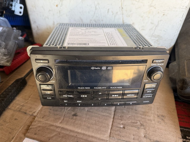2014-2015 Subaru Forester AM FM MP3 Player WMA Single-Disc CD Player 86201SG620